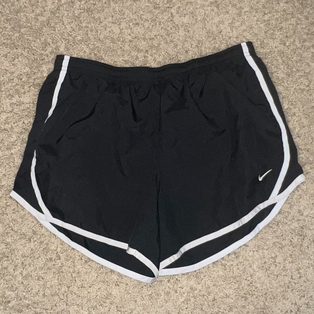 Black and White Nike Shorts